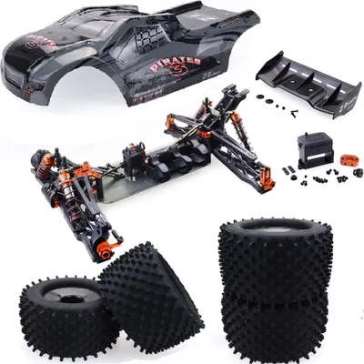 Produktbild von ZD Racing 9021 V3 1/8 4WD 80 km/h bürstenloser RC Car Rahmensatz ohne elektronische Teile