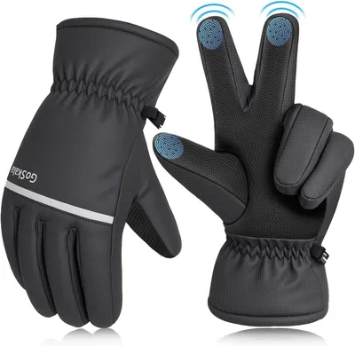 Productafbeelding van Fietshandschoenen kinderen - Warme touchscreen handschoenen - Antislip - Winddicht