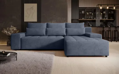 Obrázek produktu pro Elegantní sedací souprava EDITA - modrá