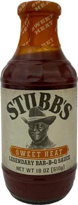 Produktbild von STUBB`S sweet heat BAR-B-Q Sauce 450 ml
