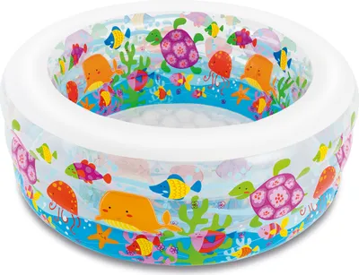 Produktbild von aufblasbares Schwimmbad-Aquarium 58480NP 152 x 56 cm transparent