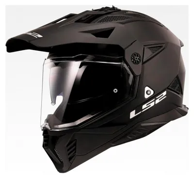 Produktbild von Motocrosshelm Pioneer II schwarz matt L