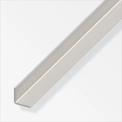 Produktbild von alfer Winkel 2 m, 20 x 20 mm Stahl roh natur