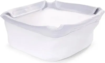 Obrázok produktu pre Košík na vysokú stoličku CHILDHOME Evolu Mesh White