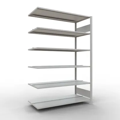 Produktbild von Büroregal Stecksystem Anbauregal - 2000x1300x600 mm, Typ 150 kg