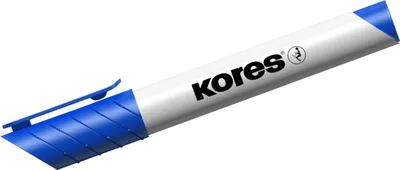 Produktbild von Kores Whiteboard- & Flipchart-Marker "K MARKER", blau