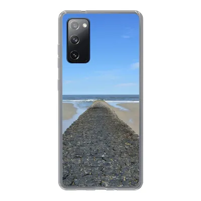 Produktbild von MuchoWow® Handyhülle Schutzhülle Hülle für Samsung Galaxy S20 FE Nordsee - Strand - Wasser Silikon Softcase Handy Hülle - Abdeckung