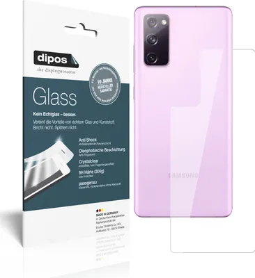 Produktbild von Schutzfolie für Samsung Galaxy S20 FE Rückseite Folie Anti-Shock 9H