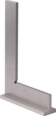 Zdjęcie produktu dla Kątownik DIN 875/II długość nogi 250x165mm z ogranicznikiem PROMAT