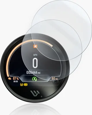 Produktbild von Tachoschutzfolie Displayschutzfolie passend für Harley Davidson Live Wire S2 Del Mar 2x Klar