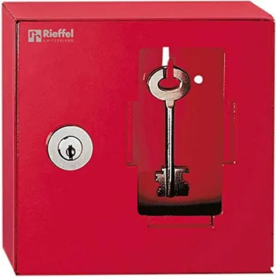 Produktbild von Rieffel Notschlüsselkasten mit Glas Sichtfenster, K 1