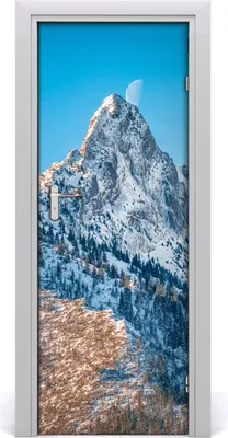 Produktbild von Tulup Türaufkleber 75x205 cm Dekorative Aufkleber Selbstklebend Wasserdichte Tapete Abnehmbar Schlafzimmer Wohnzimmer Wohnkultur - Tatra Giewont