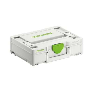 Obrázok produktu pre Festool SYS3 M 112, Box na náradie, Zelená, Biela, 7,7 L, 40 kg, Auto, 296 mm