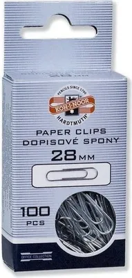 Obrázok produktu pre Koh-i-noor listové spony 28 mm, 100ks