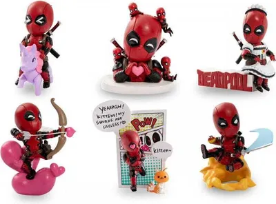 Produktbild von Marvel Hero Box Classic Series Minifiguren Deadpool 8 cm Display (6)