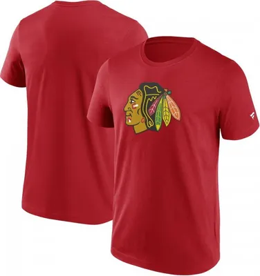 Zdjęcie produktu dla Męska koszulka Chicago Blackhawks NHL Primary Logo Graphic T-Shirt - VALUE Rozmiar: L