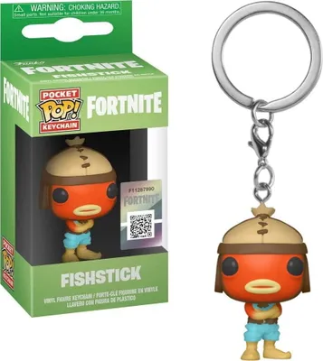 Produktbild von Fortnite - Fishstick  - Schlüsselanhänger Funko Pocket POP! Keychain