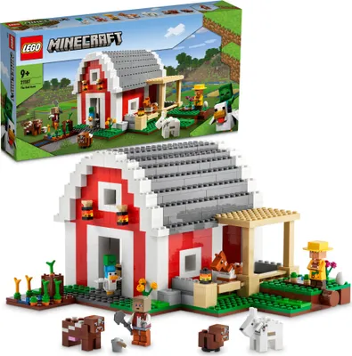 Produktbild von LEGO® Minecraft® 21187 Die rote Scheune