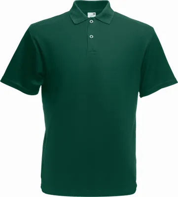 Produktbild von Piqué Polo | Fruit of the Loom (FOL63214), Farbe:forest green, Größe:XL