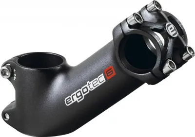 Produktbild von Ergotec Vorbau A-head High Pike 2 schwarz Aluminium 80 mm.