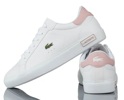 Produktbild von LACOSTEPOWERCOURT 0721 1 SUJ WHT/LT PNKWeiß