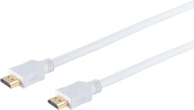 Produktbild von S/CONN 1.5m HDMI A, 1,5 m, HDMI Typ A (Standard), HDMI Typ A (Standard), 8,16 Gbit/s, Weiß