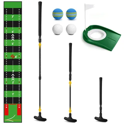 Productafbeelding van Verstelbare Golf Putter Set voor Binnen en Buiten