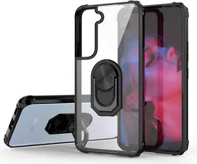 Produktbild von Transparente Schwarze Hülle Für Samsung Galaxy S22+