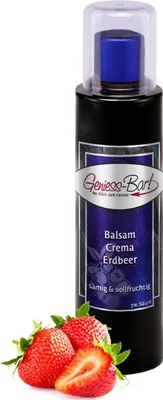 Produktbild von Balsamico Creme Erdbeere 0,26L 3% Säure mit original Crema di Aceto Balsamico di Modena IGP.