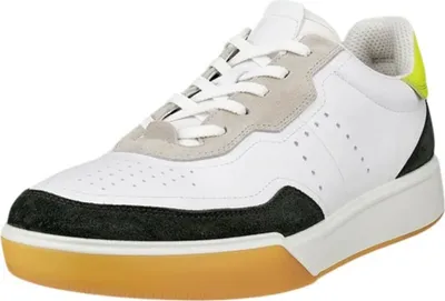 Produktbild von Ecco STREET COURT Herrenschuhe - Sneakers - Halbschuhe weiß Freizeit NEU