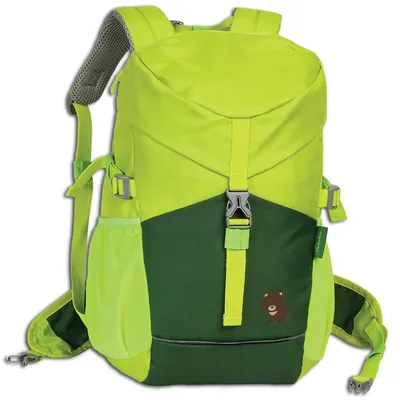 Image de Fabrizio Go Green Sac à dos pour enfants Ours lime Polyester recyclé ORI222L