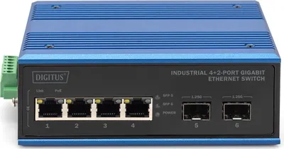 Image de DIGITUS Switch 4+2 -Port Gigabit  Ethernet