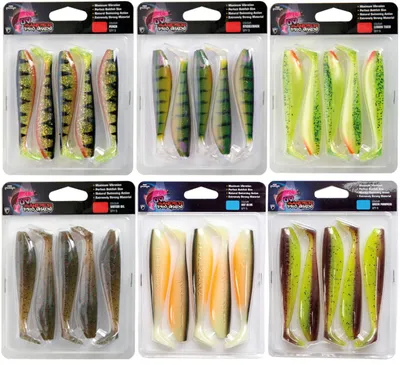Produktbild von Fox Rage Zander Pro Ultra UV 7,5cm - 5 Gummifische, Farbe:Perch