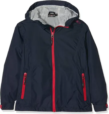 Produktbild von Cmp Girl Jacket Fix Hood N950 Black Blue 128