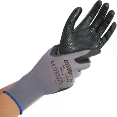 Produktbild von Franz Mensch Arbeitshandschuhe Ergo Flex Dotty 8 grau