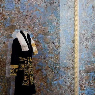 Obrázek produktu pro CASA39 Obklady s mramorovým vzhledem, modré, 60 x 120 cm, Versace Maximvs
