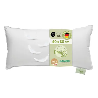 Immagine prodotto di Cuscino a tre camere | cuscino di piume | DREAMSTAR | 40 x 80 cm