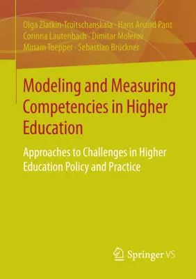 Image de Zlatkin-Troitschanskaia, O: Modeling and Measuring