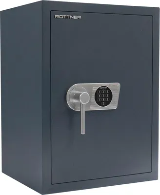 Obrázok produktu pre Rottner Samoa 65 EL nábytkový elektronický trezor antracit | 	Elektronický zámok | 49 x 66 x 41 cm
