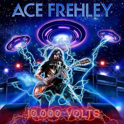 Image de Ace Frehley - 10.000 Volts (Réédition) (Bleu/Rouge) (LP)