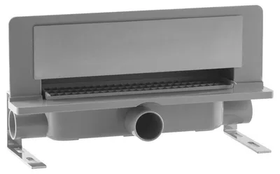Produktbild von Omp-Tea INTRAMURA Wandablauf, Deckel aus Edelstahl, L-350, DN40