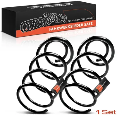 Immagine prodotto di Molle anteriori per l'assale anteriore - 2 pezzi, compatibili con Volvo C30 1.6 dal 2006 al 2012 - Sostituiscono i codici 30714366, 30666202 e RA1101