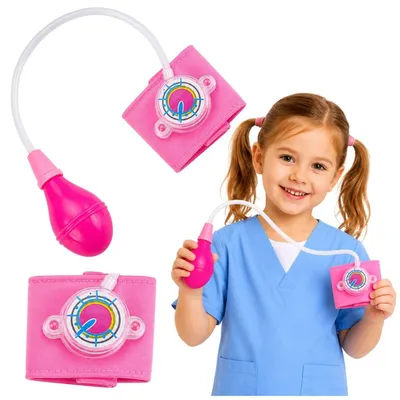 Produktbild von Blutdruckmessgerät für Kinder mit beweglichem Zeiger, rosa