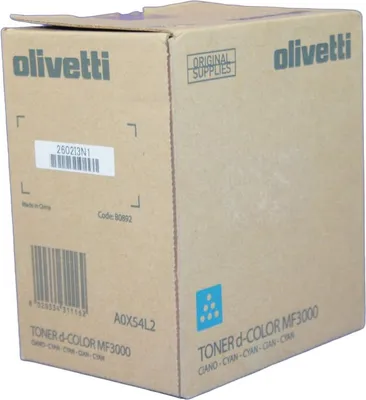 Produktbild von Olivetti B0892, 6000 Seiten, Cyan, 1 Stück(e)