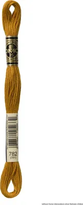 Produktbild von DMC Stickgarn Mouline Special 117MC -782, 6-fädig, 8m