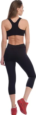 Produktbild von Damen Leggings Fitness Trainingshose Sporthose Tight Mittelhohe Bund 22517