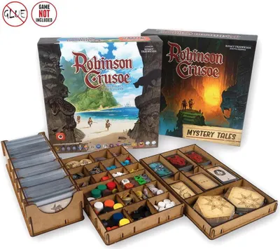 Produktbild von e-Raptor Sortiereinsatz für Robinson Crusoe 2nd Edition + Erweiterung (+)