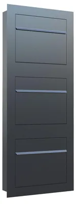Produktbild von Einbaubriefkasten Sora for Three in Schwarz