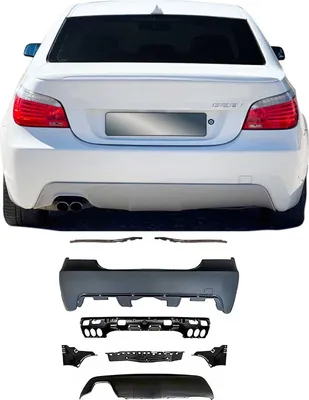 Produktbild von JOM Heckstoßstange für BMW E60 2003-2010 Schwarz 8tlg