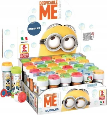 Produktbild von Seifenblasen 60 ml Minions